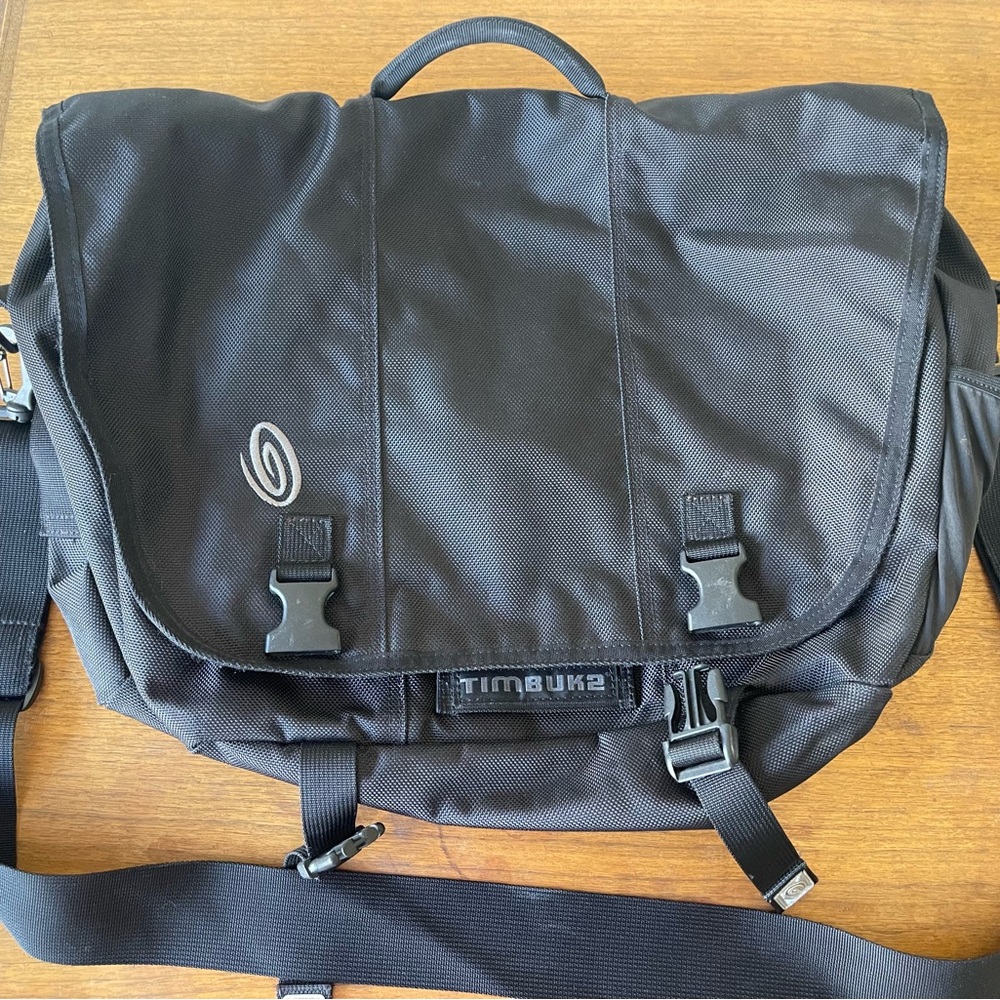 Timbuk2 Black Commuter Messenger Bag with